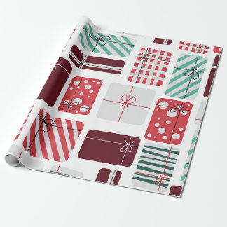 Feestelijke geschenkdozen Naadloos patroon Cadeaupapier