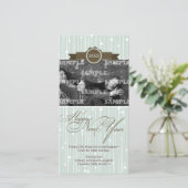 Feestelijke gestippelde strepen Nieuwjaar Vakantie Feestdagenkaart (Staand voorkant)