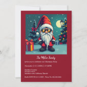 Feestelijke gezellige kerstkabouter in Vermomming (Voorkant)