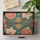 Feestelijke Gingerbread Christmas Cookie Holiday Tissuepapier (Geschenk)