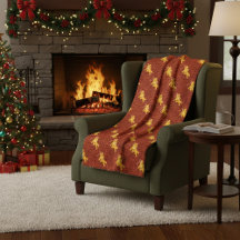 Feestelijke Gingerbread Man & Knit Patroon Kerstmi