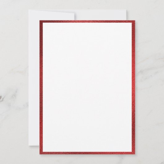 Feestelijke Glitter Kerst Spel Nachtfeest Kaart (Achterkant)