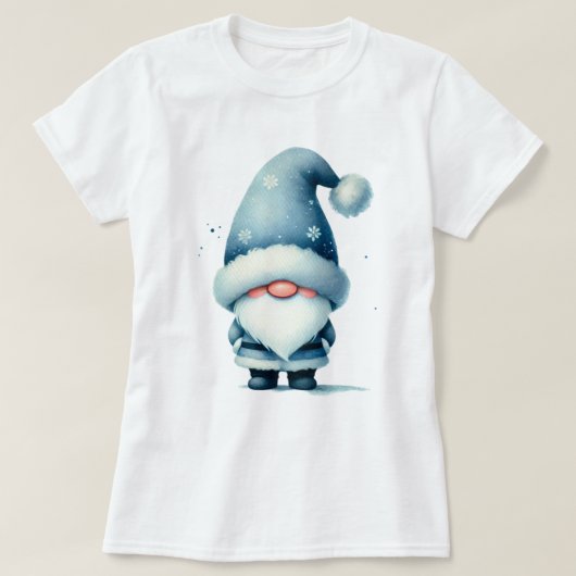 Feestelijke Gnome Groeten T-shirt (Design voorkant)