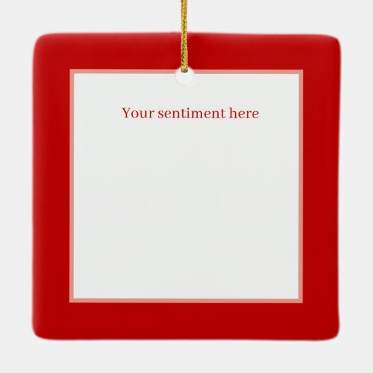 feestelijke gnomen toevoegen naam keramisch ornament (Achterkant)