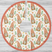 Feestelijke Gnoom Patroon Kerstboom Kerstboom Rok