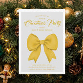 Feestelijke Gold Bow kerstfeest Kaart