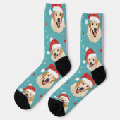 Feestelijke Golden Retriever Christmas Crew Sokken (Links)