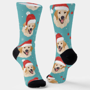 Feestelijke Golden Retriever Christmas Crew Sokken