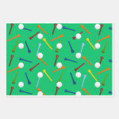 Feestelijke Golf Inpakpapier Vel (Voorkant 2)