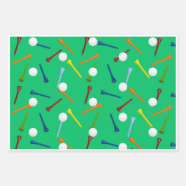 Feestelijke Golf Inpakpapier Vel