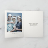 Feestelijke Golf T-shirt Shot Christmas Greenery F Feestdagen Kaart (Binnen)