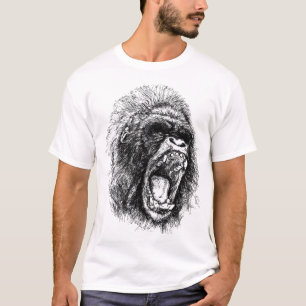 feestelijke gorilla ' s t-shirt