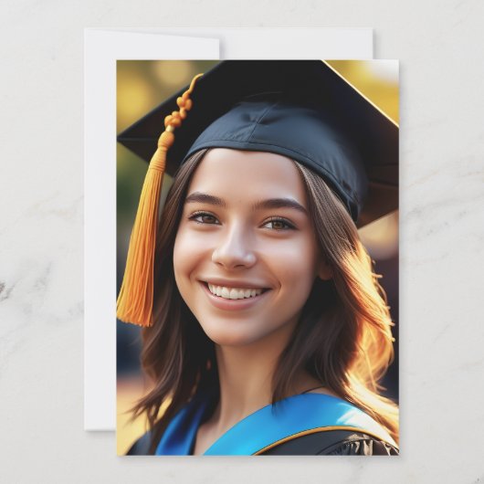 Feestelijke Gouden Confetti op Pink Graduation Par Kaart (Achterkant)