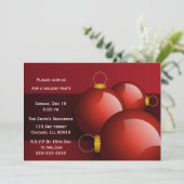 feestelijke gouden feestdagen kaart (Staand voorkant)