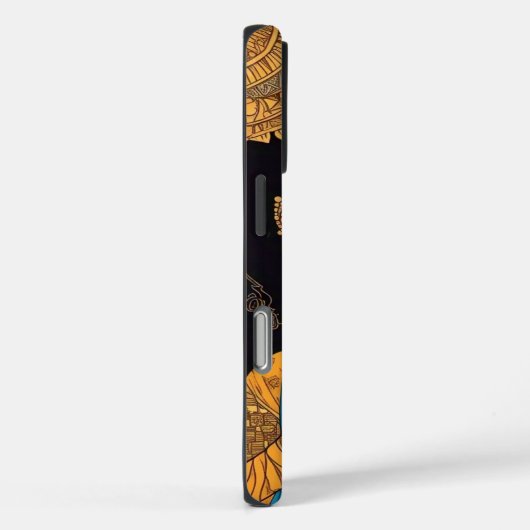 "Feestelijke Gouden Touch" Case-Mate iPhone Case (Achterkant / Rechts)