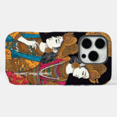 "Feestelijke Gouden Touch" Case-Mate iPhone Case (Achterkant (horizontaal))