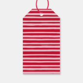 Feestelijke grappige woordspeling Elf roze rode st Cadeaulabel (Achterkant)