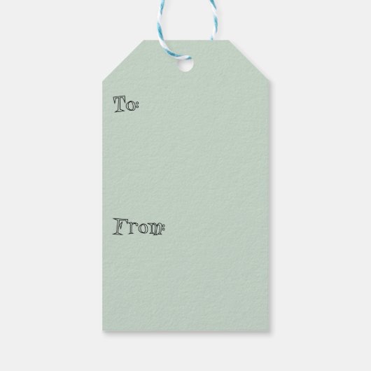 Feestelijke Green Holly Berry Christmas Gift Label Cadeaulabel (Achterkant)