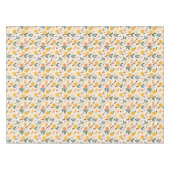 Feestelijke groene en Oranje citrus en kaneel Tafelkleed (Voorkant (Horizontaal))