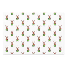 Feestelijke groene en rode Kasky kerstrendieren