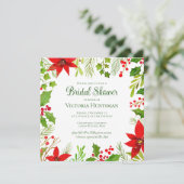 Feestelijke Groene Vakantie Botanisch Vrijgezellen Kaart (Staand voorkant)