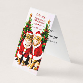 Feestelijke Groeten Berichten voor Katten Liefhebb Kaart