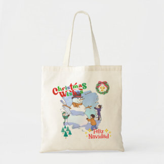Feestelijke groeten tote bag