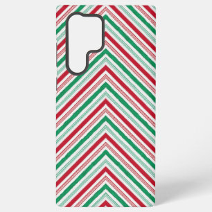 Feestelijke grote pepermunt snoepstripmobiel samsung galaxy hoesje