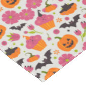 Feestelijke Halloween | Cupcakes, pompoen & vleerm Tafelkleed (Gekanteld)