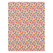 Feestelijke Halloween | Cupcakes, pompoen & vleerm Tafelkleed (Voorkant)