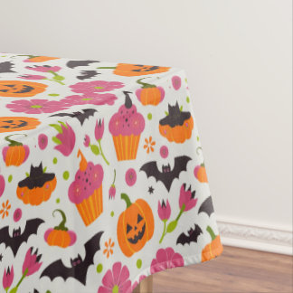 Feestelijke Halloween | Cupcakes, pompoen & vleerm Tafelkleed
