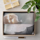 Feestelijke Halloween Gift Wrap Waterverf Art Tissuepapier (Geschenk)