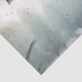 Feestelijke Halloween Gift Wrap Waterverf Art Tissuepapier (Detail)