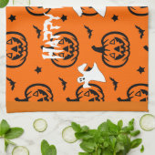 Feestelijke Halloween Keuken Handdoek Decor (Gevouwen)