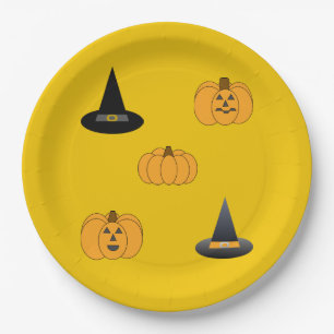 Feestelijke Halloween Paper Bord