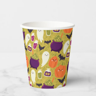 Feestelijke Halloween Wegwerpbekers voor Kids Part Papieren Bekers
