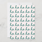 Feestelijke hand getrokken boom grillige kerstfees kaart (Achterkant)