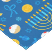 Feestelijke Hanukkah Tafelkleed (Gekanteld)