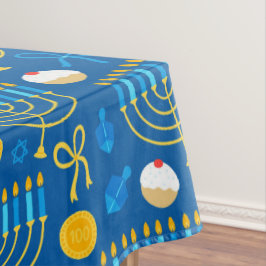 Feestelijke Hanukkah Tafelkleed
