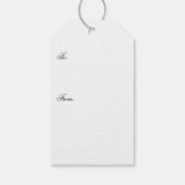 Feestelijke Harmonie Cadeaulabel (Achterkant)