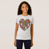 Feestelijke Hart: Christmas Magic T-shirt (Voorkant volledig)
