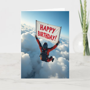 Feestelijke Hemelse Verjaardagskaart Kaart