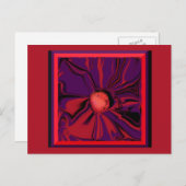 Feestelijke Herfst Flower Briefkaart (Voorkant / Achterkant)