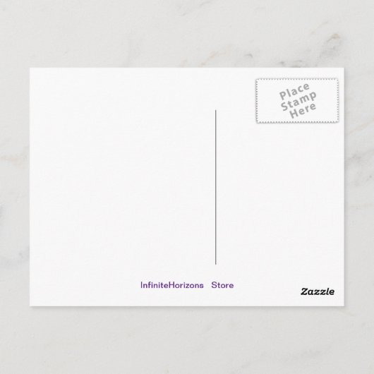 Feestelijke Herfst Flower Briefkaart (Achterkant)