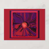 Feestelijke Herfst Flower Briefkaart (Voorkant)