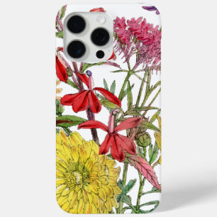 Feestelijke Herfst Herfst Monarch Migratie Bloemen iPhone 15 Pro Max Hoesje