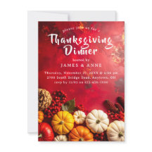 Feestelijke Herfst Oogst Thanksgiving Diner