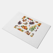 Feestelijke Herfst Oogst Waterverf Patroon Classic Deurmat (Schuin)