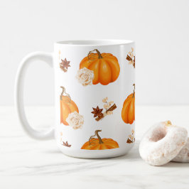 Feestelijke Herfst Pompoen en Spice Mok