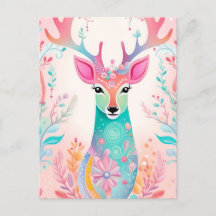 Feestelijke hertenkerst